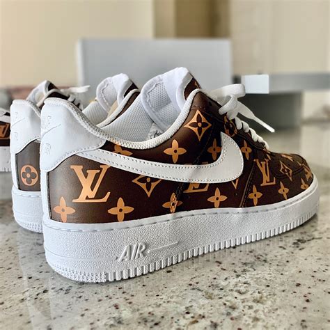 nike air force custom louis vuitton|custom air force 1 lv.